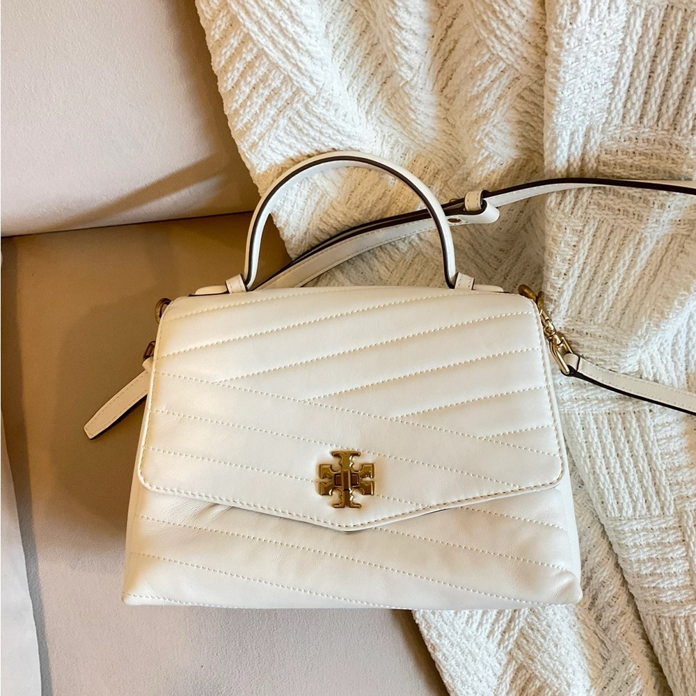 Tory Burch Kira Chevron Top Handle Bag (Brand New w Tag, Low price!)